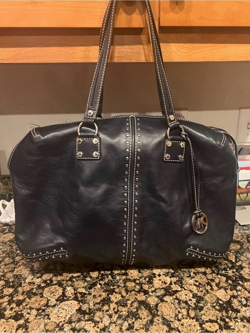 Michael Kors Astor Large Weekender Tote NWT